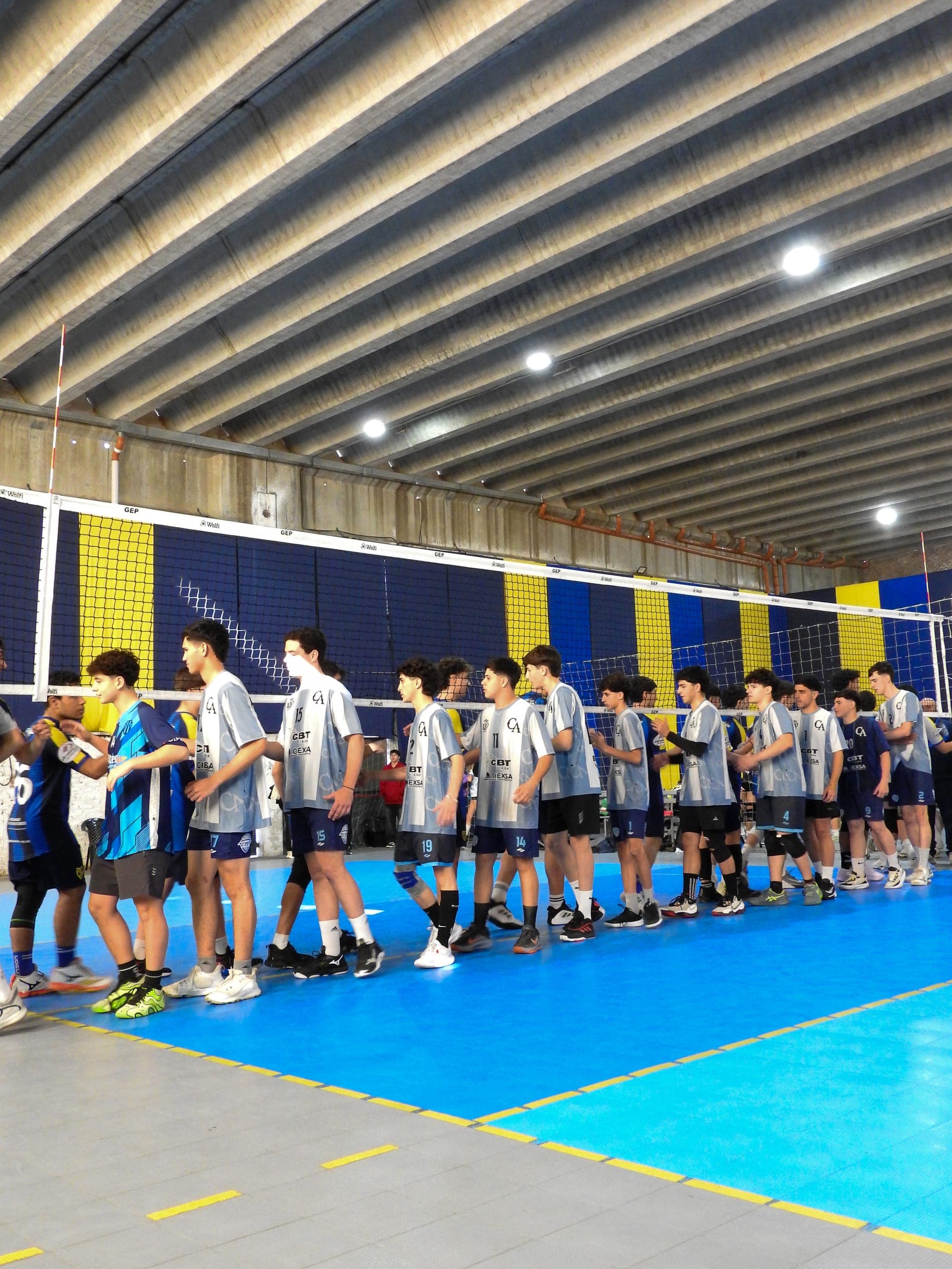 Fotografía deportiva de voley